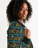 4th Amendment ALPR Feminine Bomber Jacket