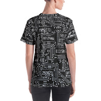 ALPR Circuit Feminine T-shirt