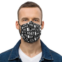 EU ALPR Face Mask