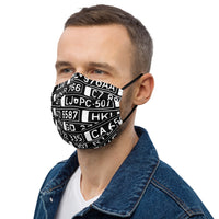 EU ALPR Face Mask
