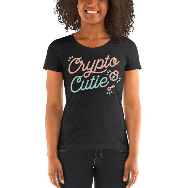 Crypto Cutie Feminine-cut t-shirt