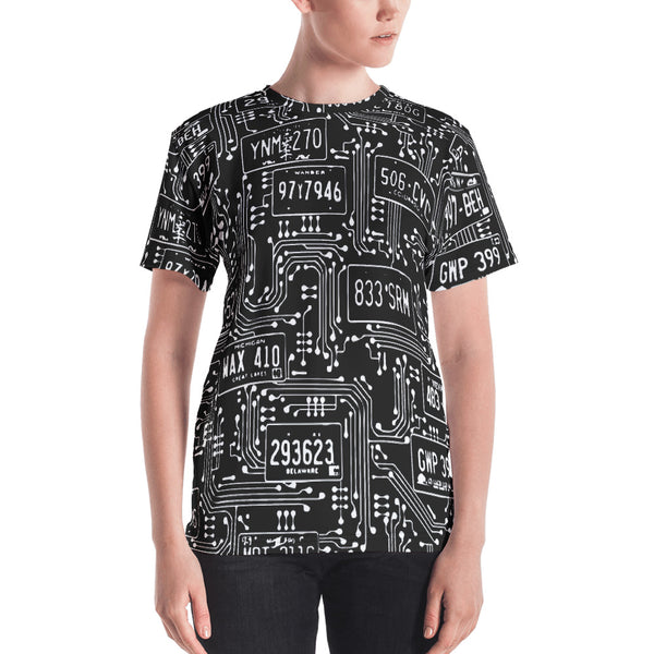 ALPR Circuit Feminine T-shirt