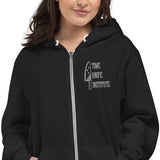 Time Knife Embroidered Hoodie